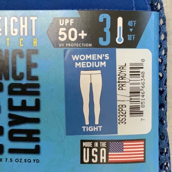 PolarMax (3) CELL POCKET ANKLE LEGGING Super MIDWEIGHT - Port Royale - Picture 11 of 12